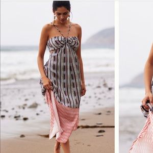 Anthropologie maxi cut out maxi dress